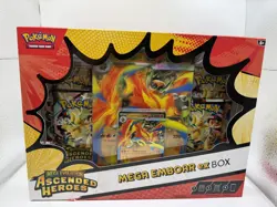Pokemon: Mega Evolution Ascended Heroes Mega Emboar Ex Box New and Sealed ✅ - Image 1
