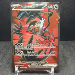 Yveltal ex 105/088 - Full Art Ultra Rare - Pokemon TCG: Perfect Order - NM - Image 1