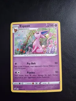 Pokemon✨ Espeon TCG SWSH174 Holo Black Star Promo - Image 1