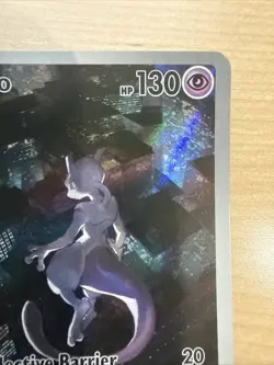 Pokemon TCG Mewtwo 052 Full Art Black Star Promo Scarlet & Violet 151 NM - Image 4