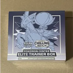 Pokemon Sword & Shield Chilling Reign Elite Trainer Box Pokemon Center Exclusive - Image 1