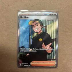 Ruffian 181/159 Sv09: Journey Together Holo Ultra Rare Pokemon TCG NM Condition - Image 2