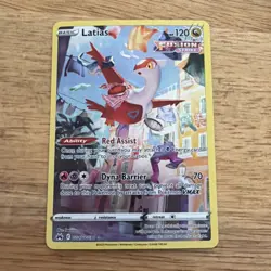 Pokemon Latias #GG20/GG70 English Crown Zenith Galarian Gallery - Image 1