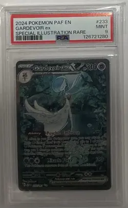 Gardevoir Ex Pokemon Paf En-Paldean Fates 233 NM PSA 9 - Image 1