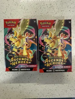 Pokemon Mega Evolution Ascended Heroes Booster Bundle Box x2 - Image 1