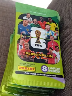 27 New Packs of Fifa World Cup 2026 Adrenalyn Xl Trading Cards Job Lot Bundle - Image 2