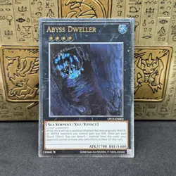 Yugioh Abyss Dweller OP13-EN002 Ultimate Rare NM - Image 1