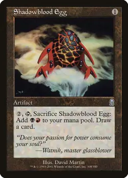 Shadowblood Egg - Odyssey | MTG Card - Image 1