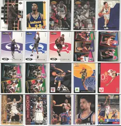 90's NBA Inserts Lot of 100 NBA Basketball Cards Collection - Image 2