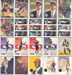 90's NBA Inserts Lot of 100 NBA Basketball Cards Collection - Image 3