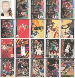 90's NBA Inserts Lot of 100 NBA Basketball Cards Collection - Image 4