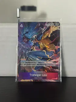 One Piece Trafalgar Law P-093 (Illustration Box 6) Alt Art Promo NM - Image 1