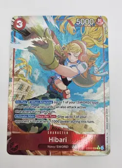 Bandai One Piece CCG Hibari EB03-008 Foil Extra Booster Heroines Edition - Image 1