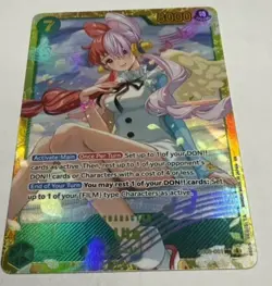 Uta (061) EB03-061 Extra Booster: One Piece Heroines Edition One Piece Foil NM - Image 1