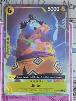 One Piece TCG Jinbe ST29-005 Alt Art - Image 1