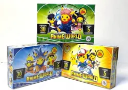 2026 PIKACHU ANIME WORLD FE 15 BOX CARDS - PRIVATE LISTING - Image 1