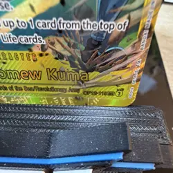 One Piece Bartholomew Kuma OP12-119 Secret Rare Foil 7000 Power Character Card - Image 3