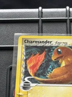 Pokemon Charmander Delta Species 49/100 Crystal Guardians Reverse Holo 50HP Card - Image 2