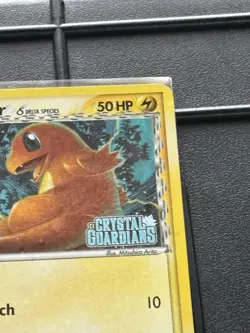 Pokemon Charmander Delta Species 49/100 Crystal Guardians Reverse Holo 50HP Card - Image 3
