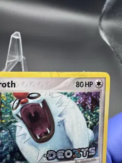 Pokemon Card - Vigoroth Stamped Deoxys 50/107 Reverse Holo - HP/DMG - Image 4