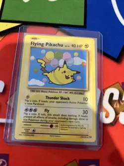 Pokemon TCG XY Evolutions 2016 Flying Pikachu Card 110/108 Secret Rare - Image 2