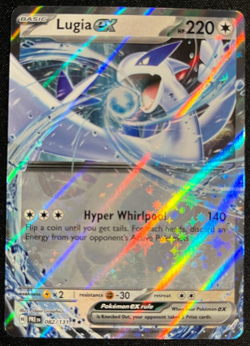 Lugia ex 082/131 Double Rare Holo Prismatic Evolutions Pokemon Card TCG - Image 1