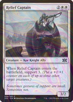 Foil Relief Captain - Double Masters 2022 | MTG Card - Image 1