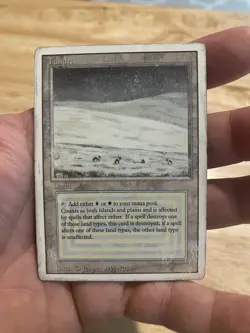 Tundra (Revised Edition) - Magic the Gathering (MtG) - MP - Image 1