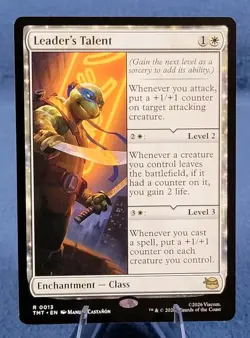 Leader's Talent NM Mtg TMNT 🔮 - Image 1