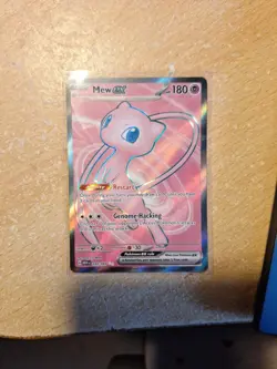 Mew EX 193/165 Scarlet & Violet 151 Pokemon Card Full Art - Image 1