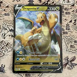 Dragonite V 🐉 Pokemon GO 049/078 Holo Rare - Image 1