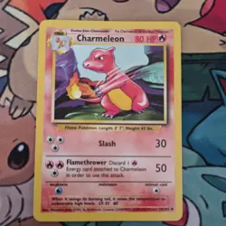 Pokemon TCG Base Set Charmeleon 24/102 M/NM - Image 1