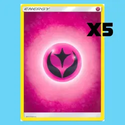 5x Fairy Energy Pokemon Cards - 2017 Sun & Moon - Near Mint/Pack Fresh - Image 1
