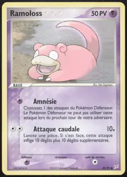 Carte Pokemon Ramoloss 45/95 Team Magma VS Team Aqua Francais - Image 1