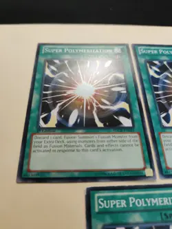 3x Super Polymerization SDCR-EN021 Common 1st Ed/Unlimited LP/MP - Image 2