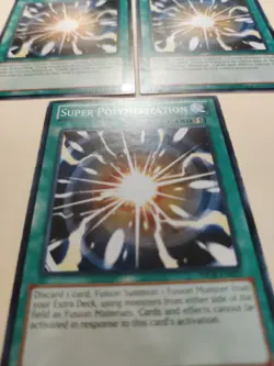 3x Super Polymerization SDCR-EN021 Common 1st Ed/Unlimited LP/MP - Image 5