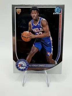 2025-26 Bowman Chrome VJ Edgecombe Rookie #BCV-3 76ers - Image 1