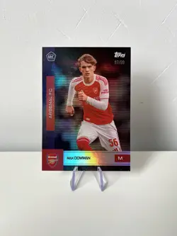 Max Dowman /99 Topps Arsenal Team Set 2025-26 Rookie Card - Image 1