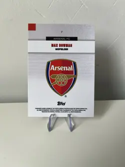 Max Dowman /99 Topps Arsenal Team Set 2025-26 Rookie Card - Image 3