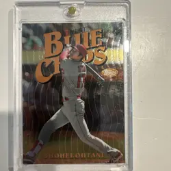 2019 Topps Finest - Finest Blue Chips Shohei Ohtani #FBCSO - Image 4