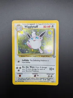 Pokemon TCG Wigglytuff Jungle Unlimited Holo Card 16/64 - WOTC Excellent MP+ - Image 4