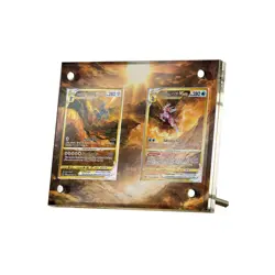 Dialga & Palkia - Pokemon Large Extended Artwork Protective Card Display Case - Image 1