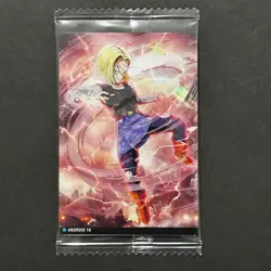 S5689 Android 18 R Japanese Dragon Ball Daima Itajaga Vol.8 Card SEALED M19 - Image 1