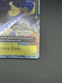 One Piece Card Game - Roronoa Zoro - OP07-113 - Regionals 26-27 Promo - English - Image 5