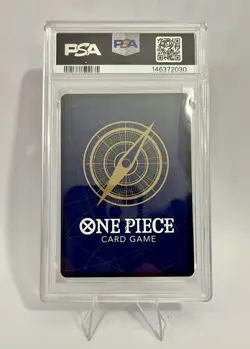 One Piece Card Game Shanks Manga PSA9 Art Parallel SR OP09-004 2024 JP - Image 3