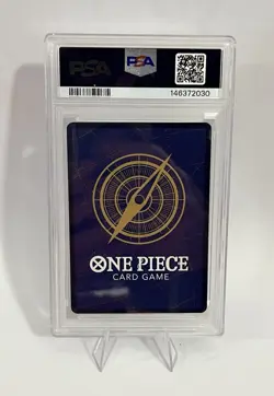 One Piece Card Game Shanks Manga PSA9 Art Parallel SR OP09-004 2024 JP - Image 4