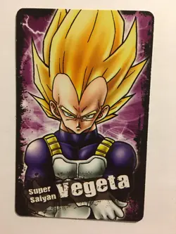 Dragon Ball Kai Super Card Gum (2) SS Vegeta - Image 1