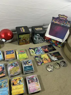 Pokemon Card Lot 120 Cards 25+ Holo Reverse 10 Codes Random Tin Bonus - Image 4