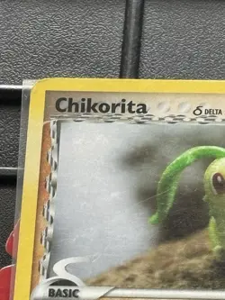 Pokemon Chikorita TCG Holo Stamped Card Delta Species 44/101 Dragon Frontiers - Image 2