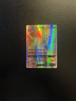 Pokemon Card - Charizard GX (Secret) SM Burning Shadows 150/147 Rainbow Rare - Image 1